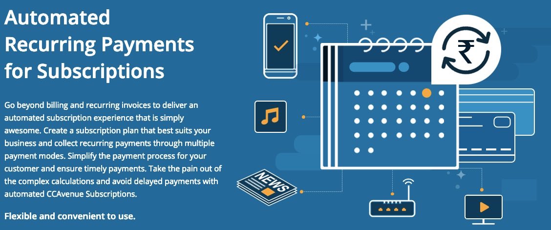 CCAvenue Recurring Payments