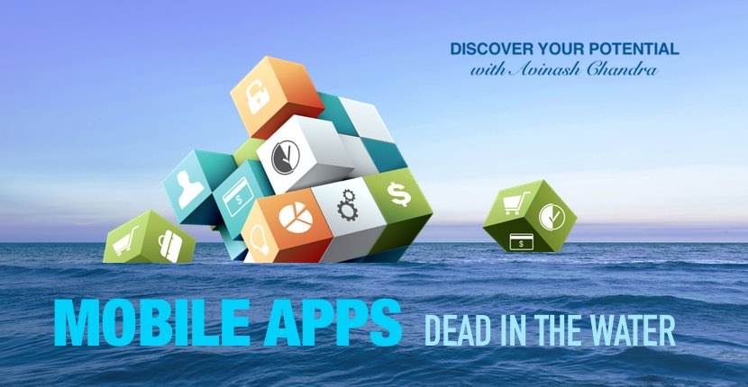 mobile apps - dead in the water