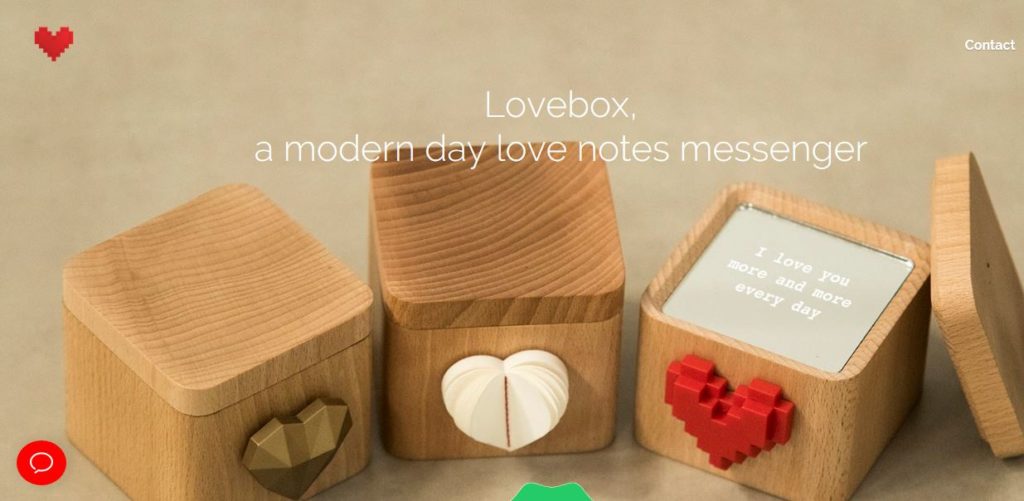 Lovebox A modern day love note messenger