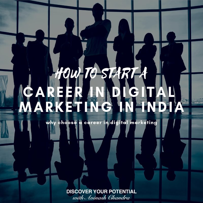 how to start a career in digital marketing in India