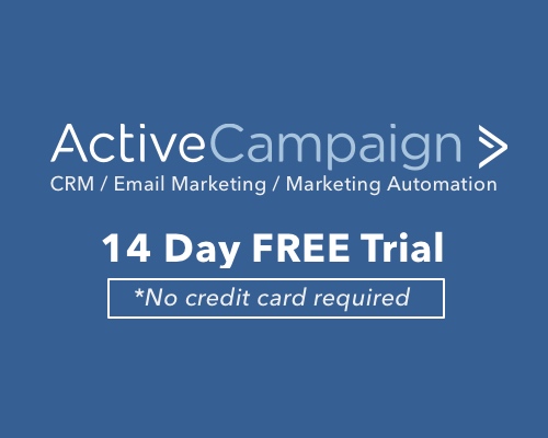 deal - Active Campaign 14 day Free trial