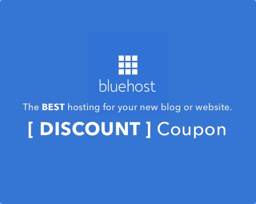 deal - bluehost discount coupon