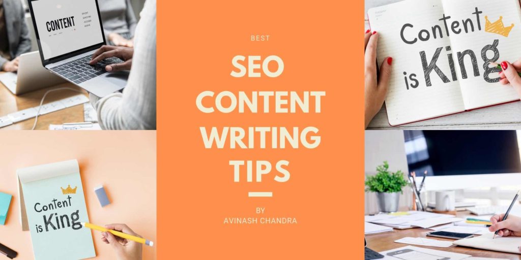 SEO Content Writing Tips for Content Creators | Avinash Chandra