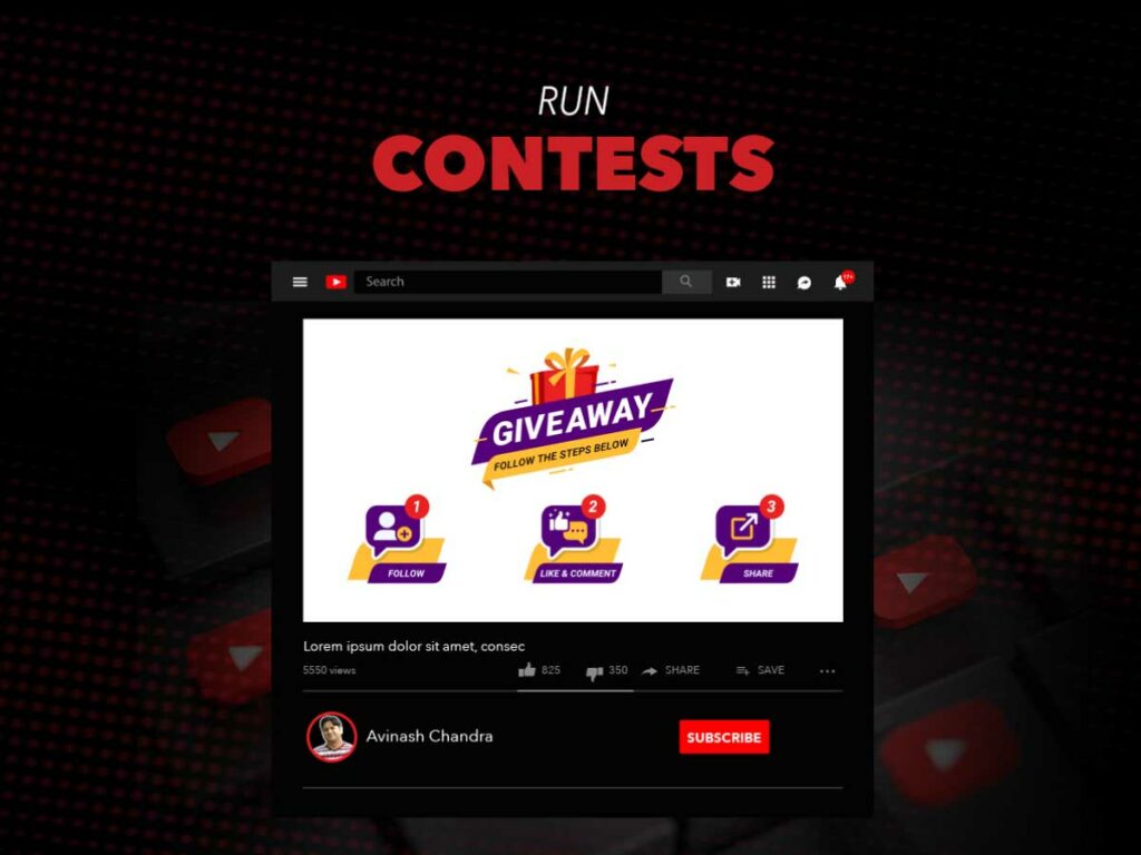 Run contests